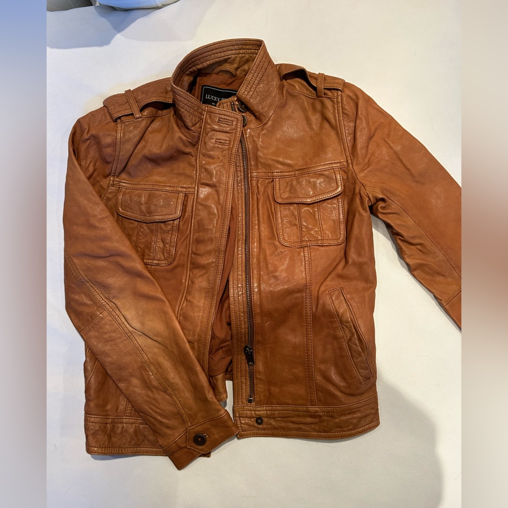 Lucky Brand Genuine Leather Jacket